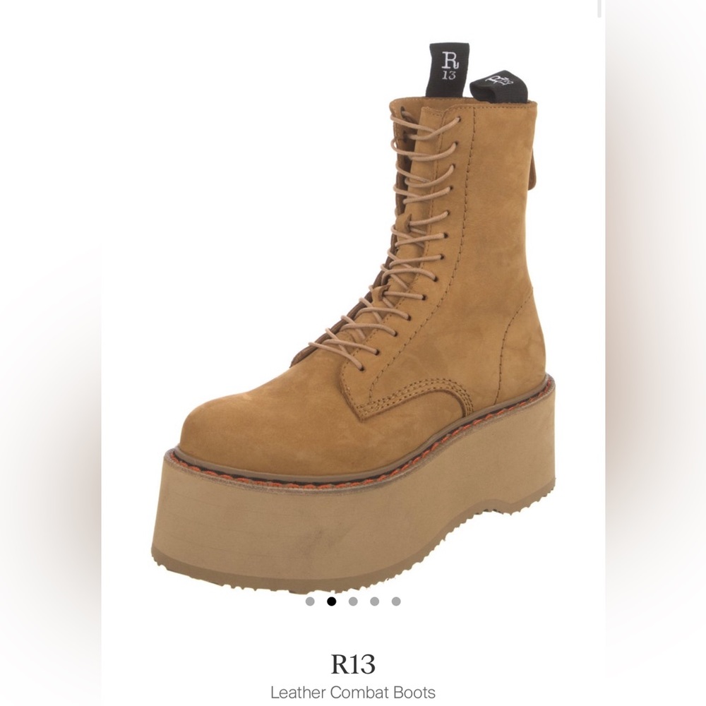 ISO R13 double stack book tan nubuck